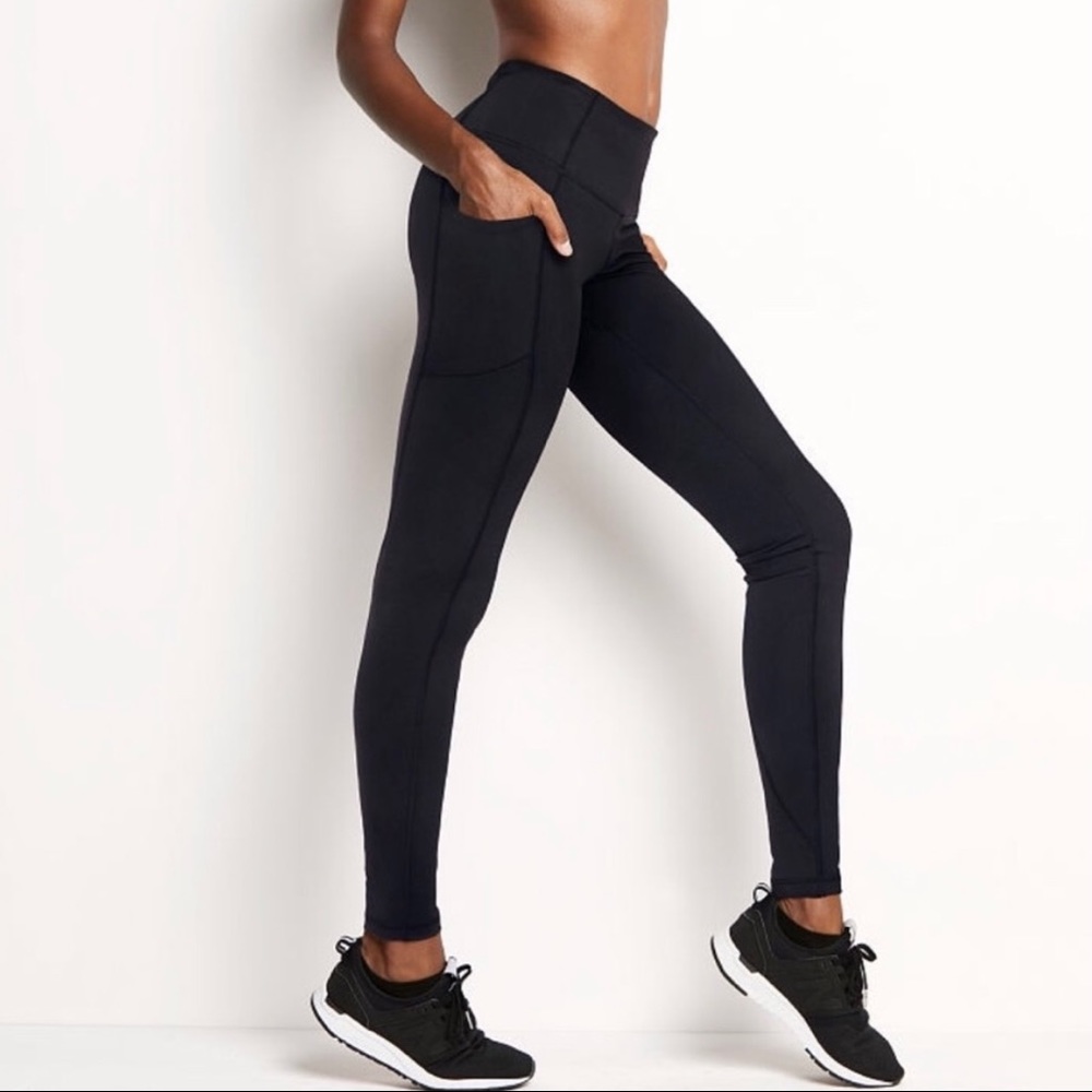 3 Victoria's Secret Knockout Pocket Tights